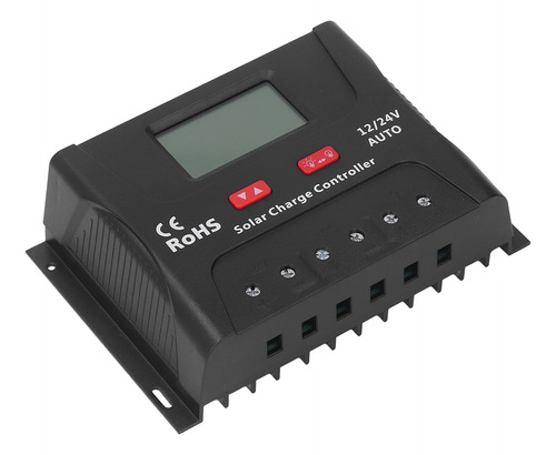 Controlador De Carga Solar Pwm 60a Smart 12v 24v Automático