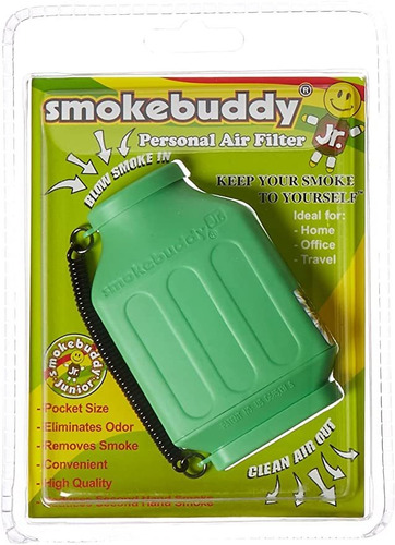 Smokebuddy Green Jr Filtro De Aire Personal