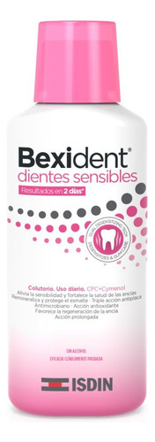 Bexident Dientes Sensibles Colutorio Cpc+cymenol 250ml