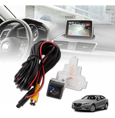 Camara Reversa Mazda 3 Sedan/hatchback 2014-2018 Cable Rca