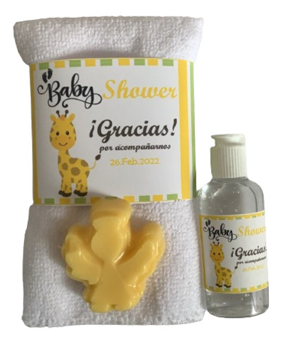 Recuerdos Baby Shower 55 Toallas Con Jabón Gel Antibacterial