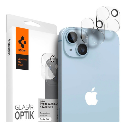 Templado Camara Para iPhone 14 Plus Pro Max Spigen Optik