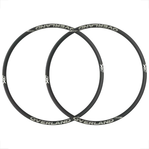 2x Aros Mtb Vzan Overland 29c 28 Furos Compatível Tubeless Cor Preto