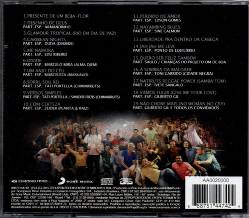 Imagem 2 de 2 de Natiruts Cd Natiruts Raggae Brasil Novo Original Lacrado