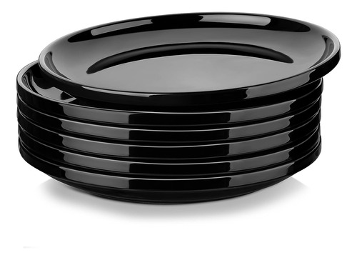 Set De Platos Porcelana Ensalada Redonda 26.67 Cm 6 Pz