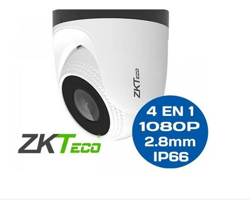 Camara Domo 1080p 2mpx Zkteco Es-32b11b Multiformato 4 En 1