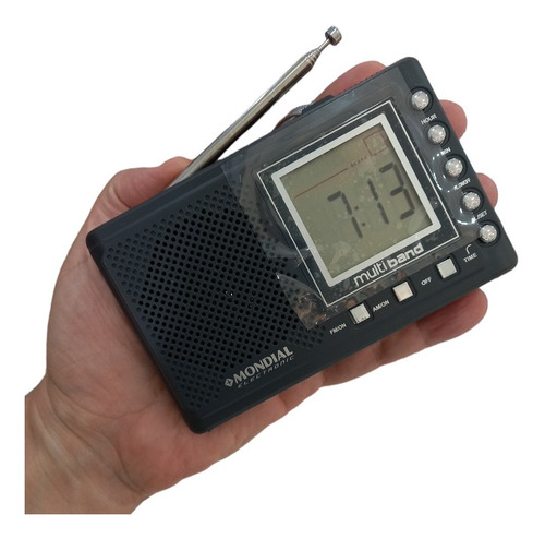 Rádio Portátil Mondial Amxfmxoc Display Digital