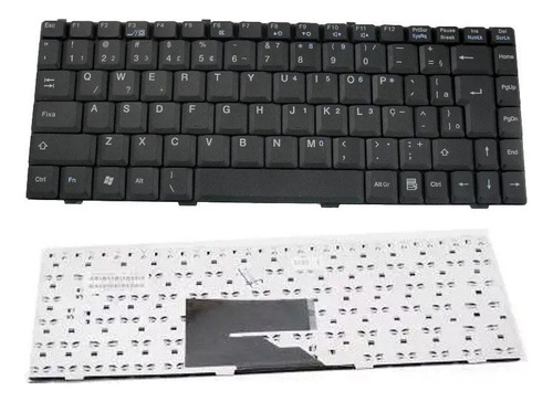 Teclado Notebook Itautec N8630 N8610 W7645 K022405e7