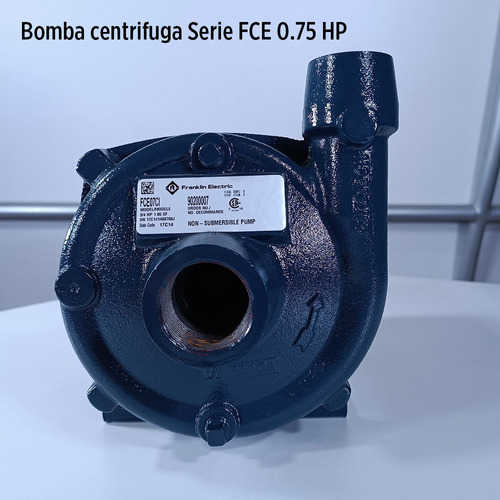 Bomba Centrifuga 0.75hp 40gpm 110/220v Franklin Electric