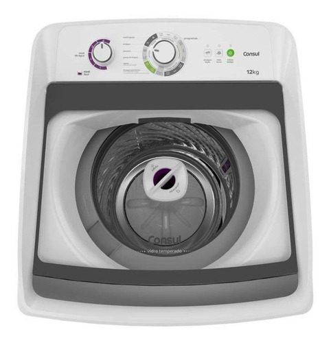 Imagem 3 de 5 de Máquina de lavar automática Consul CWH12 branca 12kg 220 V
