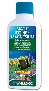 Prodac Marinho Magic Iodo + Magnesio 250ml Trata 2500l