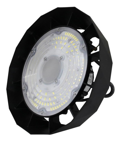 Luminária Led Ufo High Bay Galpão Industrial 100w Real