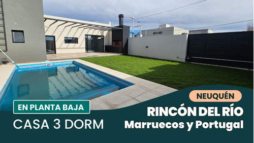 Casa 3 Dorm Planta Baja Venta Rincón Del Río Nqn