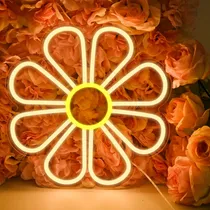 Comprar Letreros De Neón Flores Luz Led Decoración Pared Dormitorio