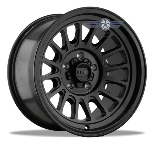 4 Rines 17 Kmc Impact 5-127 Jeep Rubicon Wrangler Sahara