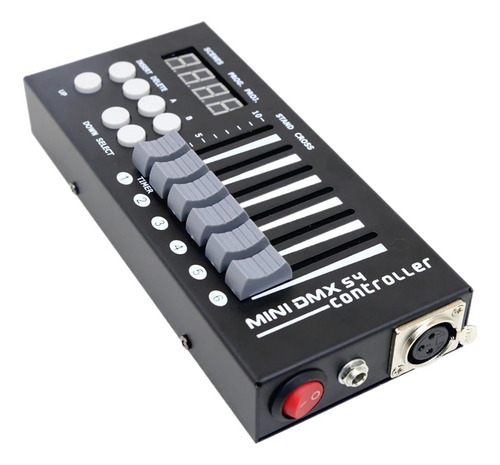Mini Consola Dmx Portátil, Controlador De Iluminación For