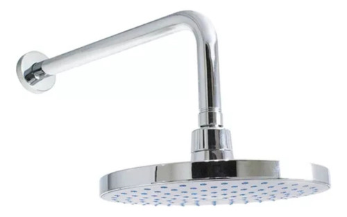 Regadera Redonda Con Brazo Y Chapetón Cromo 2260b Urrea