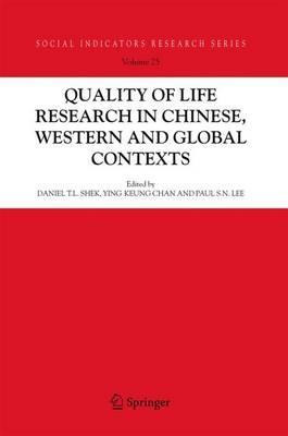 Libro Quality-of-life Research In Chinese, Western And Gl...