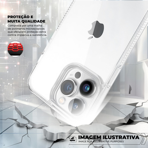 Gshield Capa Case Anti-slip Transparente Para iPhone
