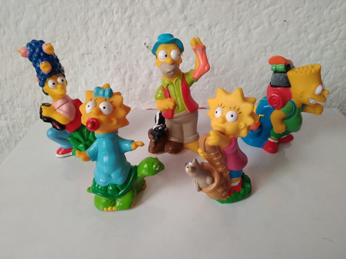 Figuras De Los Simpson - Burger King - Camping