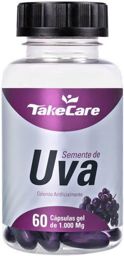 Oleo De Semente De Uva 60 Caps 1000mg