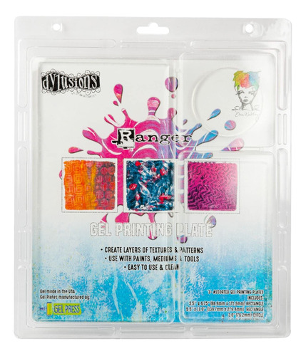 Ranger Juego Plato Gel (3 Unidades) Multicolor