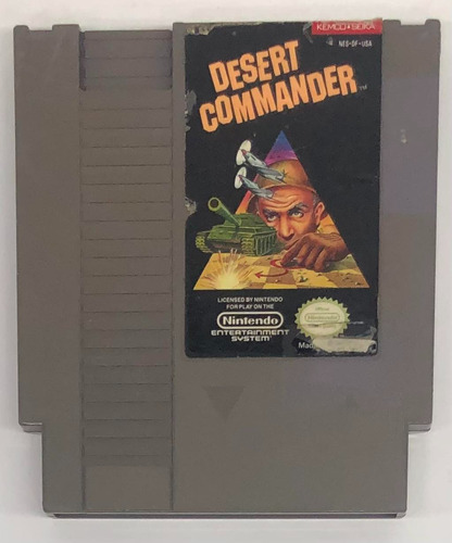 Desert Commander Nes Cartucho Rtrmx 