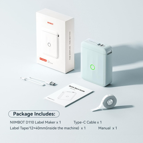 Impresora Térmica Bluetooth Portátil Mejorada Niimbot D110