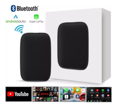 Streaming Hi Box Automotivo Para Carros Com Sistema Carplay