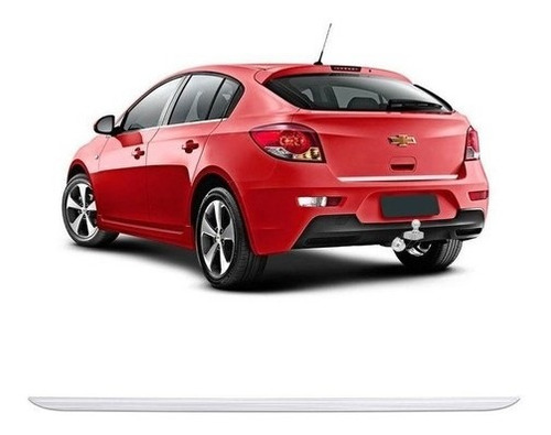 Friso Porta-malas Cruze Hatch 2012/2016 Escovado Resinado