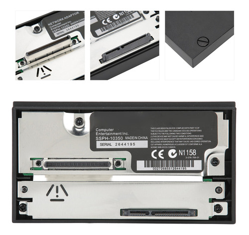 Adaptador De Red Sata Portátil Scph10350 Para Ps2 Fat Game