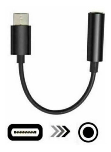 Adaptador De Audio Universal Usb Type C A 3.5mm Aux Stock