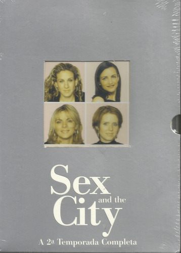 Box - Sex And The City - 2ª Temporada Completa- 3 Dvds- Lacr