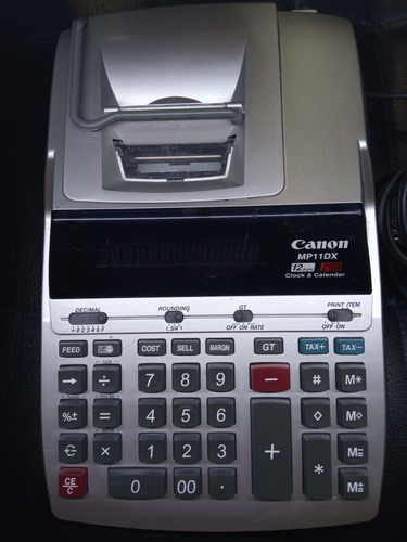 Calculadora Electrónica Canon Mp11dx