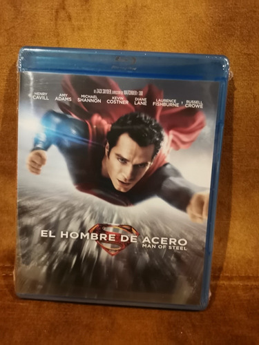 Superman El Hombre De Acero (man Of Steel) Blu Ray 