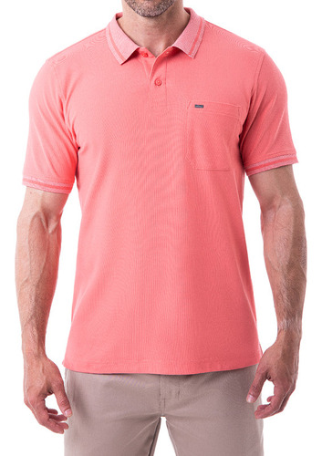 Polo Moda Jersey Gzuck Karsot Hombre Coral