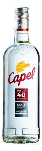 Pisco Capel Reservado Doble Destilado X 750 Ml. Origen Chile