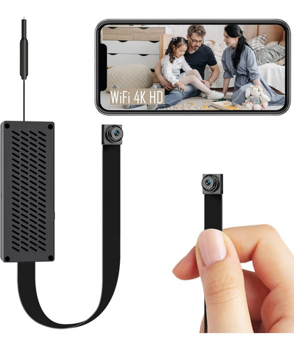 Cámara Es Ía Cámara Ocu A Nanny Cam, Mini Cámara 4...