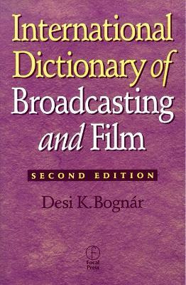 Libro International Dictionary Of Broadcasting And Film -...