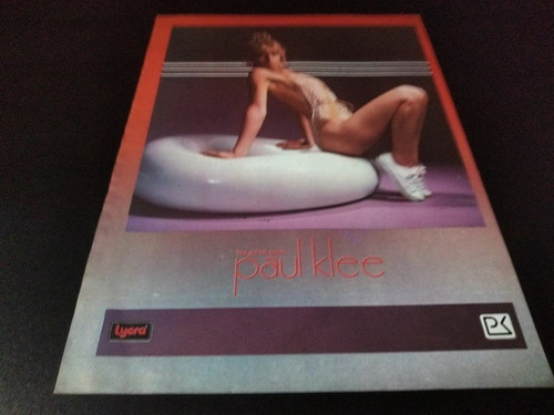 (pe144) Publicidad Clipping Trajes De Baño Paul Klee * 1983