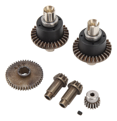 Kit De Engranajes De Motor De Coche Rc, Conjunto De Transmis
