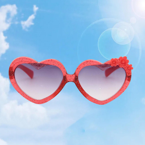 / 2 Gafas De Sol En Forma De Corazón Para Niños, Gafas