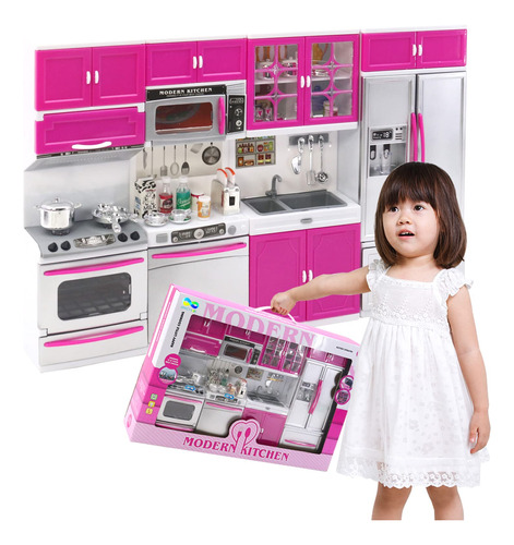 Juego De Munecas My Modern Kitchen Ideal Para Munecas Y Figu