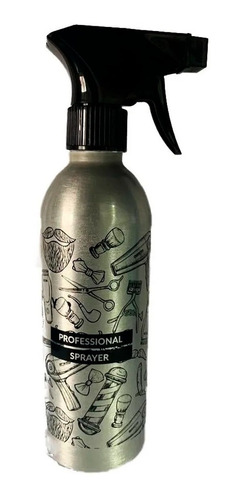 Pulverizador Rociador Aluminio Peluqueria Barberia 350 Ml