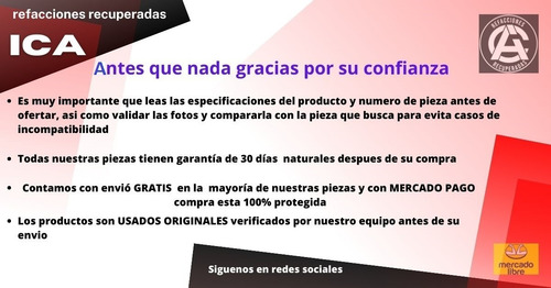 Sensor De Impacto Chevrolet Aveo 12-18 Original (Usado)