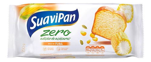 Bolo Zero de Fubá Suavipan 250g