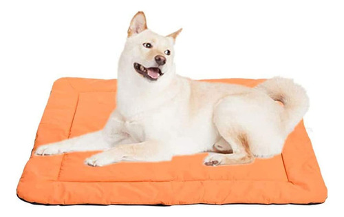 Cheerhunting Cama Para Perro De Campamento De 40 X 32 Pulga. Color Naranja