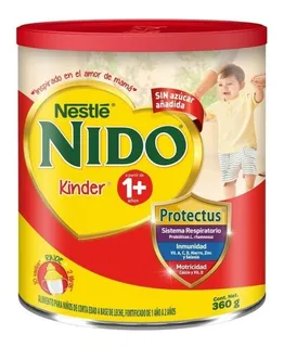 Nido Kinder 1+ A Partir De 1 Año 360 G (2 Latas)