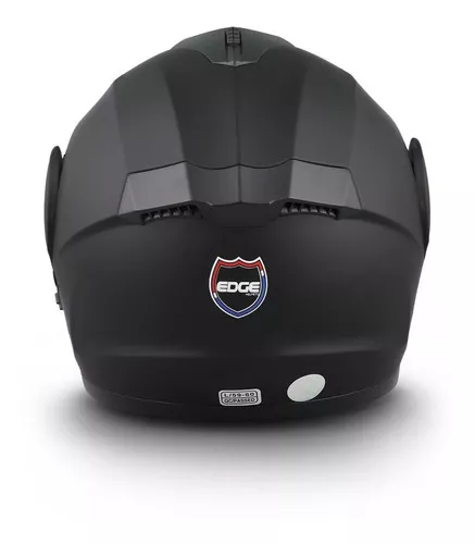 Casco para Moto Abatible RZ Negro Mate Visor Tornasol Talla L RIZOMA