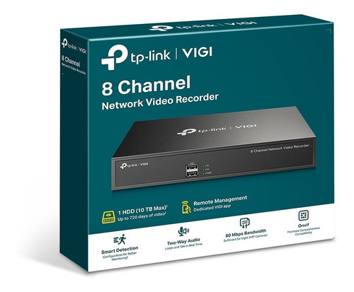 Imagen 5 de 6 de Nvr Tp Link Vigi Nvr1008h 8 Canales Ip Hasta 5mp